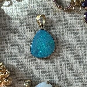 Elegant Opal Pendant